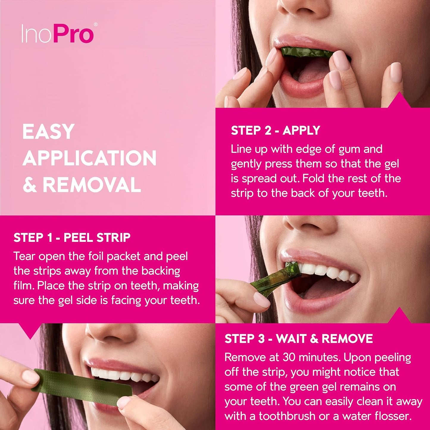 Green Whitening Strips (28 Strips)